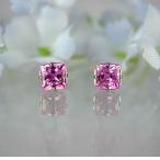 MARE チタンピアス SWAROVSKI PINK 2.5×2.5mm ma083