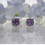 MARE チタンピアス SWAROVSKI LAVENDER 2.5×2.5mm ma084