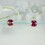 MARE(マーレ) SWAROVSKI Red 5×5mm ピアス mt098
