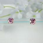 MARE(マーレ)  SWAROVSKI Pink Sapphire 5×5mm ピアス mt099