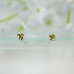 MARE(マーレ) SWAROVSKI Fancy Champagne 2×2mm ピアス mt102