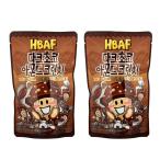 {2 шт. комплект }[ Корея популярный кондитерские изделия ]HBAF( темный шоко миндаль Clan chi тест )100g×2 пакет 