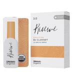 D'Addario Woodwinds ODCE1030 B♭クラリネットリード ダダリオ オーガニックス レゼルヴ エヴォリューション［3］ 10枚入り【追跡可能メール便 送料無料】