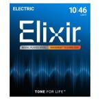 Elixir（エリクサー）エレキギター弦 NANOWEBコーティング 1セット (Light) 12052
