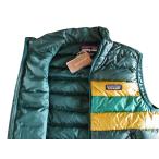 # не использовался #[ новый товар XS] Patagonia M*s down * свитер * лучший # patagonia Dark Borealis Green (DBGR) #