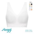 ショッピングトリンプ トリンプ Triumph G068 スロギー sloggi ZERO FEEL 綿混 Vネック ハーフトップ ノンワイヤー シームレス ML 単品