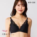 ショッピングトリンプ トリンプ TR632 天使のブラ スリムライン レーシィ ブラジャー BC BK Triumph