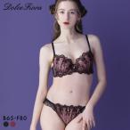 ショッピングドルチェ ドルチェフィオラ シアーロリータ ブラセット BCDEF 大きいサイズ ソフトワイヤー ブラジャー ショーツ セット Dolce Fiora 爆買