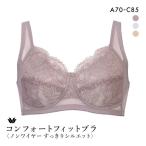 ワコール コンフォートフィットブラ ノンワイヤー すっきりシルエット ブラジャー ABC Wacoal BXC104 04G