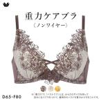 ワコール 重力ケアブラ ノンワイヤー プレミアム 25series BXD125 25G ブラジャー DEF Wacoal 大きいサイズ