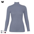 ショッピングWacoal ワコール WACOALコットン オーガニックコットン100％ あったか ゆったりタイプ 冬用 長袖 ボトルネック インナー ML 保温 Wacoal