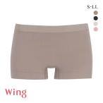 ショッピングWING ワコール ウイング ショーツ ボーイレングス しめつけにくいのにぴったりフィット 成型 Wacoal Wing 大きいサイズ