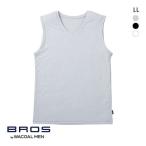  Bros bai Wacoal men BROS by WACOAL MENmre c открытие V шея рукав отсутствует рубашка .. есть трудно .... внутренний LL