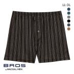 ブロス バイ ワコールメン BROS by WACOAL MEN トランクス ニット NATURAL ORIGIN TRUNKS LL ジャストウエスト 前開き メール便(12)