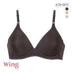 ショッピングブラジャー ワコール Wacoal ウイング Wing KB1522 アウターにひびきにくい ブラジャー Tシャツブラ ノンワイヤー 単品