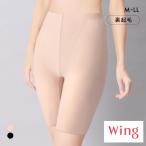 ワコール ウイング 美尻も叶える補正ショーツ Pパンツ ふわふわ肌側起毛 温活 ML2L ガードル ロング 補正下着 Wacoal Wing