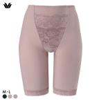 ショッピングガードル ワコール Wacoal 美SHORTS PPG620 裏起毛 おなか押さえ機能付 ショーツ 深め ハイウエスト ロング ML 単品