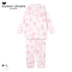 ワコール ツモリチサト スリープ 長袖パジャマ 上下セット ルームウェア フリース tsumori chisato SLEEP