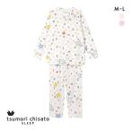 ワコール ツモリチサト スター パジャマ 上下セット ルームウェア 綿100% Wacoal tsumori chisato SLEEP
