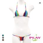  женский микро бикини PLAY Variety of patterns Super micro bikini setbla комплект T-back sexy нижнее белье 