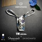  чай M коллекция TM collection×Gravevault×SHIROHATO Triple сотрудничество Impatients - gi нет sharp T-back 