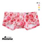 la Poe m Homme цветок принт Rollei z боксеры мужской передний .. сделано в Японии La-Pomme Homme