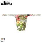 la Poe m Homme Amazon leaf принт T-back бикини мужской сделано в Японии La-Pomme Homme