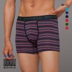  Gunze GUNZE корпус wild BODY WILD боксеры мужской хлопок . окантовка передний ..