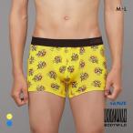  Gunze BODY WILD pop собака рисунок боксеры передний .. мужской GUNZE корпус wild 