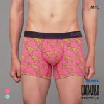  Gunze BODY WILD T.Rex рисунок боксеры передний .. мужской хлопок .GUNZE корпус wild 