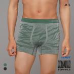  Gunze BODY WILD Zebra рисунок цельный формирование боксеры передний .. мужской GUNZE корпус wild 