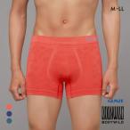  Gunze BODY WILD 3D-Boxerpetaru рисунок боксеры мужской цельный формирование передний ..GUNZE корпус wild 
