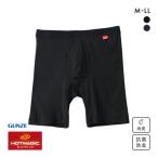  Gunze GUNZE hot Magic HOTMAGIC мягкость температура . передний открытие длинный Boxer теплоизоляция повышение температуры дезодорация 