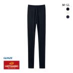  Gunze GUNZE hot Magic HOTMAGIC HOT ребра 10 минут длина леггинсы женский внутренний теплоизоляция .. повышение температуры . сторона хлопок .