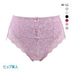 ヒップ美人 ショーツガードル ショーツ あしくちすっきり 足口 レース 綿混 サポート