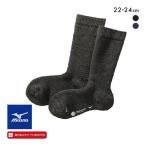 ショッピングブレスサーモ ミズノ MIZUNO ブレスサーモ BREATH THERMO ウール極厚ソックス 吸湿発熱素材 パイル レディース あったか 保温 冷え