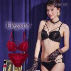 ショッピングセクシー エレガント 脇肉を谷間に変える脇高ブラ セクシーサテン ブラセット ABCDEF 大きいサイズ グラマー L字 谷間 盛り ブラジャー ショーツ Elegante