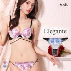 エレガント クロスストリング Tバックショーツ ML 大きいサイズ タンガ ソング コーディネイトショーツ ペア Elegante