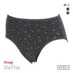 アツギ ATSUGI シーフリー Shefree サニタリーショーツ 星柄 特に多い日 生理用 綿混 ロング防水シート 爆買