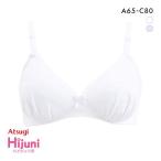 アツギ ATSUGI ハイジュニ Hijuni ふんわりカップ ノンワイヤーブラジャー ブラ [ 大きいサイズ アンダー80まで ]