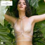 ショッピングセクシー ブラジャー 大きいサイズ セクシー ハーネス付き アンブラ Whispers デコルテレース モールドカップブラジャー ANNEBRA