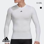 アディダス adidas テックフィット ロングスリーブ Tシャツ メンズ コンプレッション