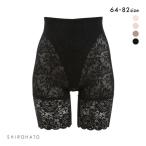 補正下着 ガードル レーシー ロングガードル 花柄 [ 大きいサイズ 82まで ]