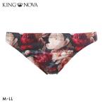  King noba античный цветок рисунок бикини полный задний мужской передний ..M L LL брюки Brief бумеранг самец KING NOVA. цветок 