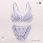 ピュアシェリストライプシフォンノン...