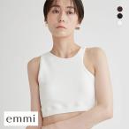 エミ emmi emmi atelier アシンメトリーブラトップ