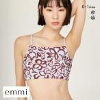 ショッピングブラトップ エミ WELLNESS&TRAINING プルメリアアートブラトップ emmi