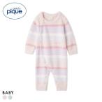 ショッピングロンパース ジェラートピケ キッズアンドベイビー ベビー ベビモコカラフルボーダーロンパース ジェラピケ ルームウェア gelato pique Kids＆Baby BABY