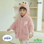 ジェラートピケ キッズアンドベイビー セサミストリート エルモ ポンチョ ジェラピケ ルームウェア gelato pique Kids&Baby SESAME STREET BABY ベビー