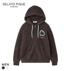 ジェラートピケ オム メンズ ベビモコピケロゴジャガードプルオーバー ジェラピケ パジャマ ルームウェア gelato pique HOMME